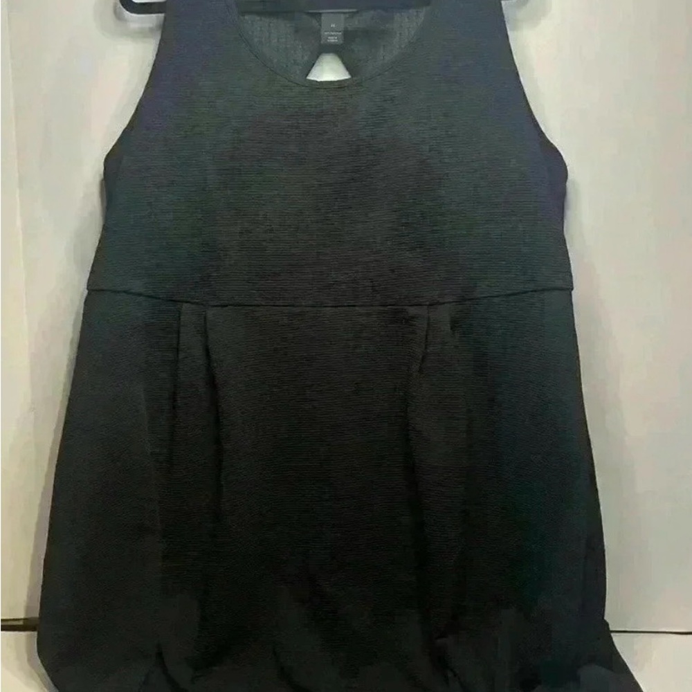 Lane Bryant Black Sleeveless A-Line Dress